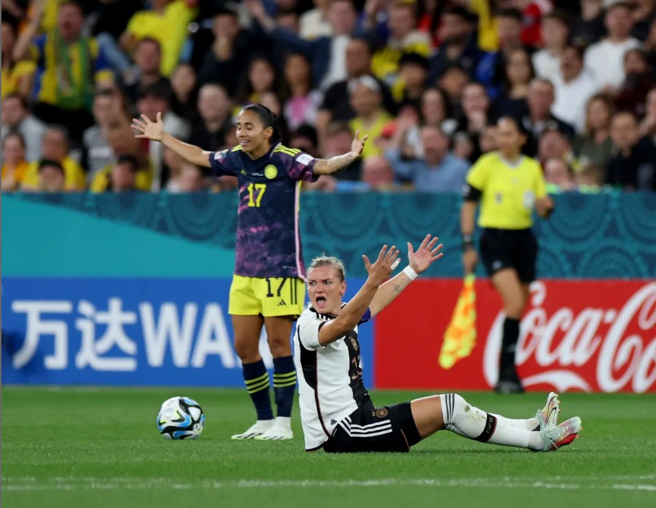 Colombia stuns Germany with stoppage-time goal in massive Women’s World Cup upset