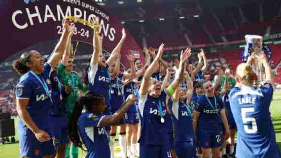 Chelsea celebrate